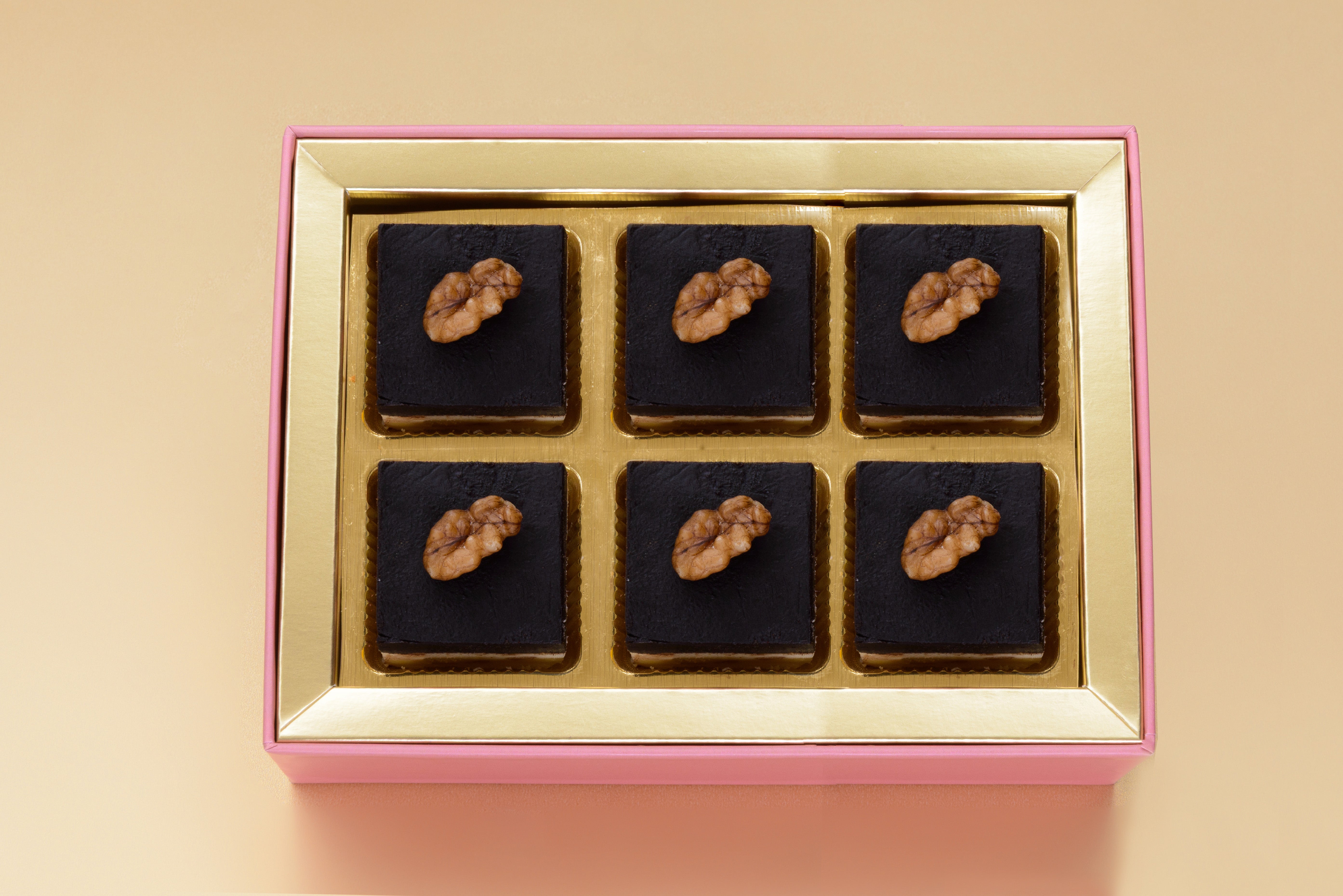 Belgian Chocolate Walnut Fudge