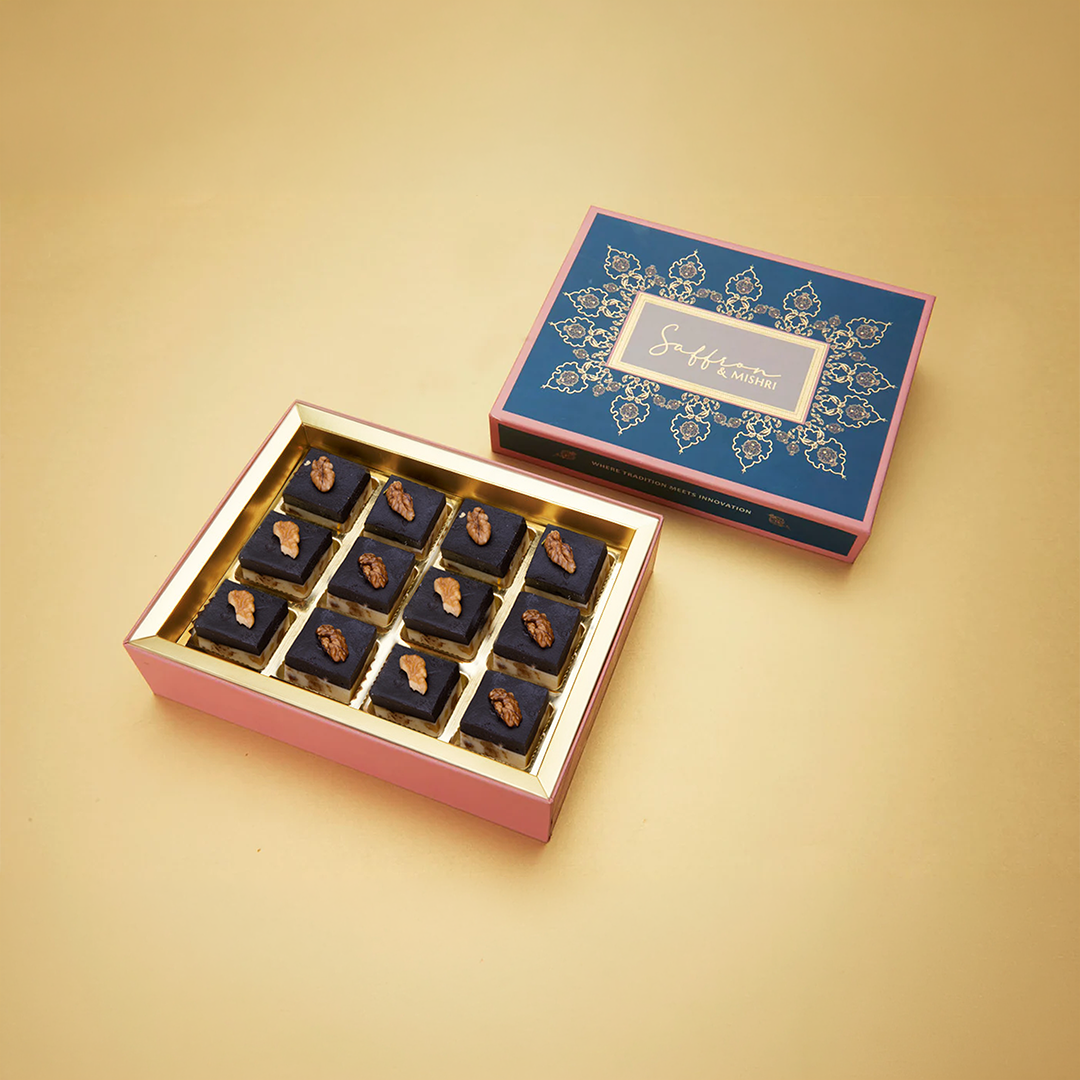 Belgian Chocolate Walnut Fudge