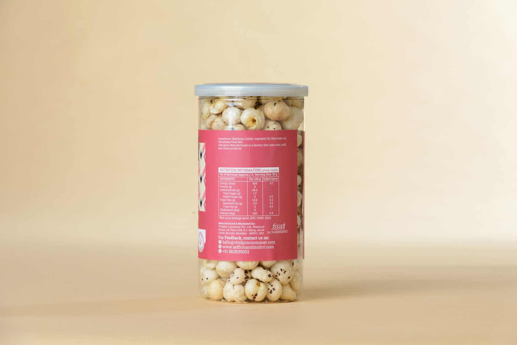 Himalayan Pink Salt Makhana Pops