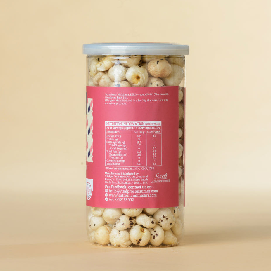 Himalayan Pink Salt Makhana Pops