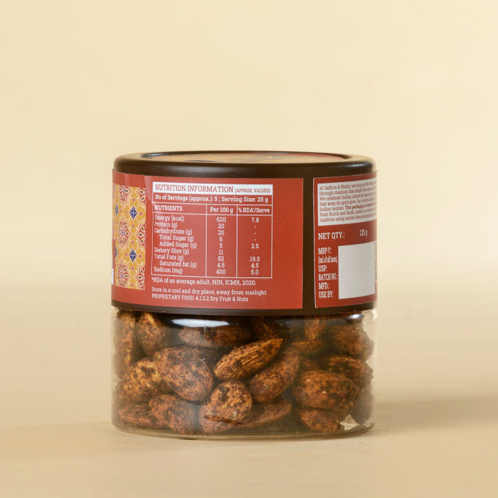 Jamaican BBQ Almonds