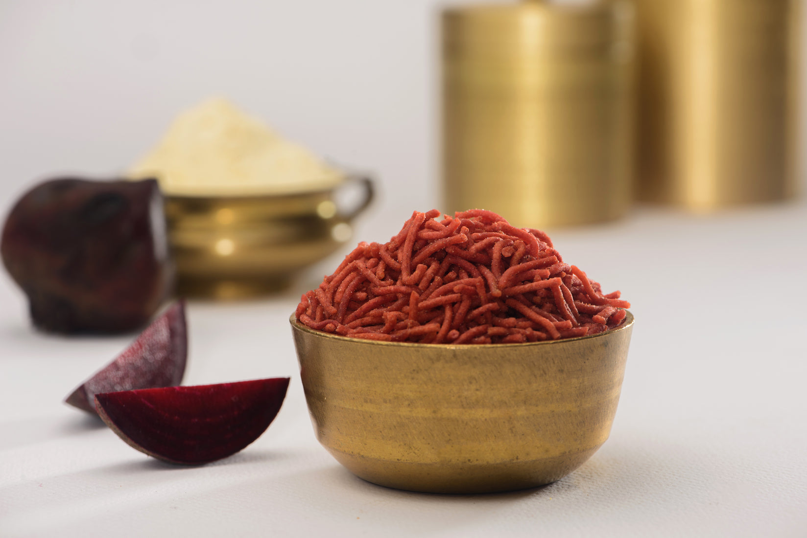 Chatpata Beetroot Bhujiya