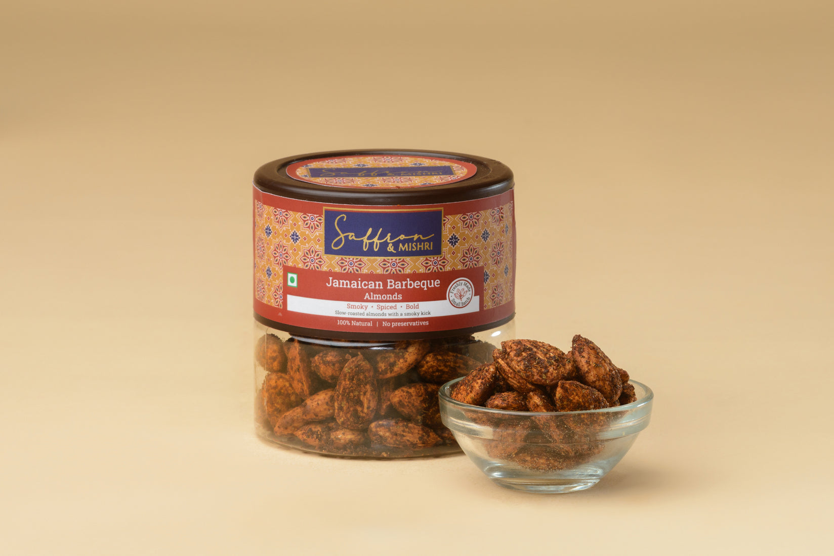 Jamaican BBQ Almonds