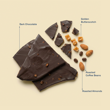 Velvet Coffee Toffee Bark