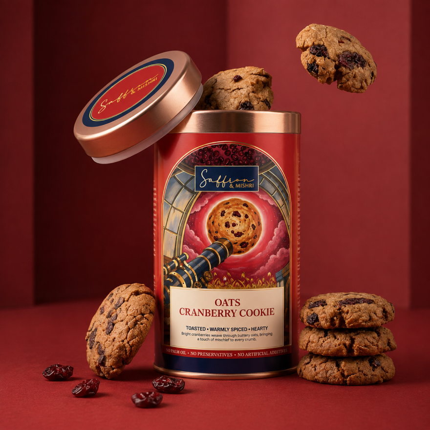 Oats Cranberry Cookie