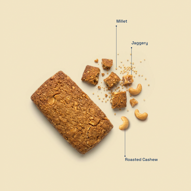 Jaggery Cashew Millet Cookie