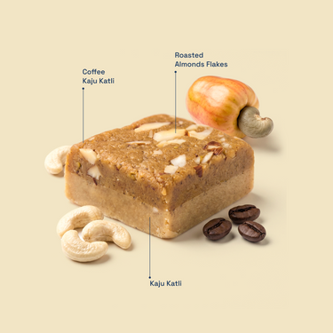 Espresso Coffee Kaju Katli Bar