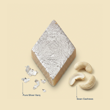 Sugar-Free Kaju Katli