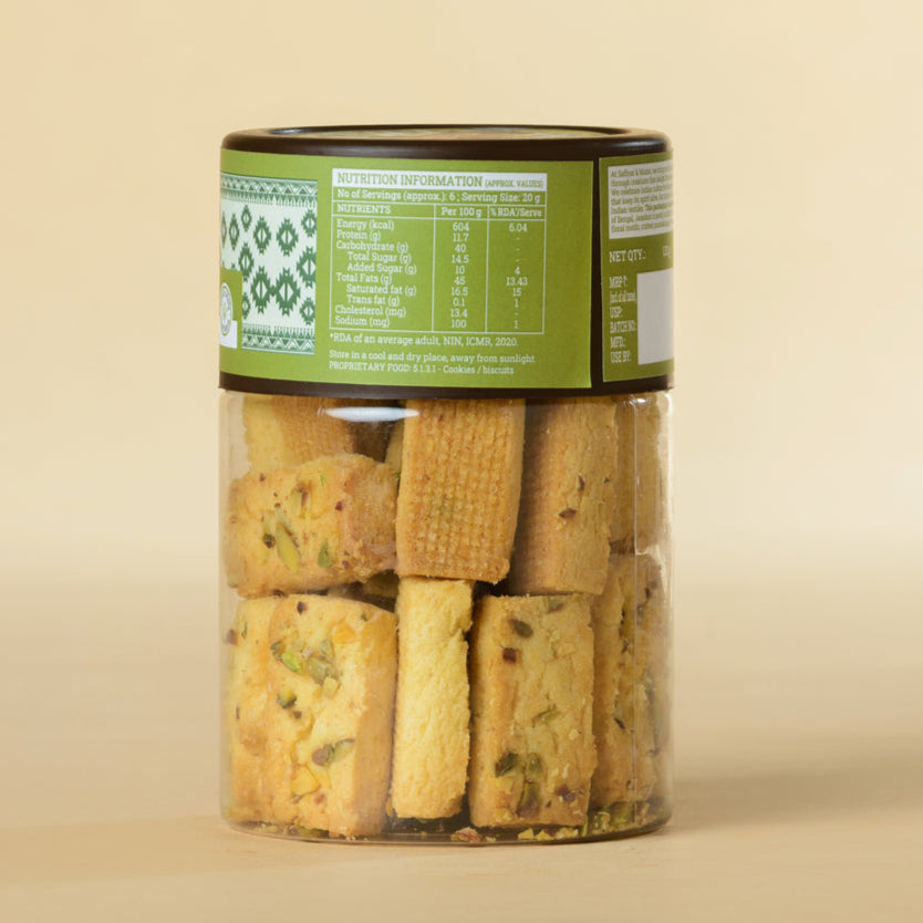 Pista Butter Cookies Sticks