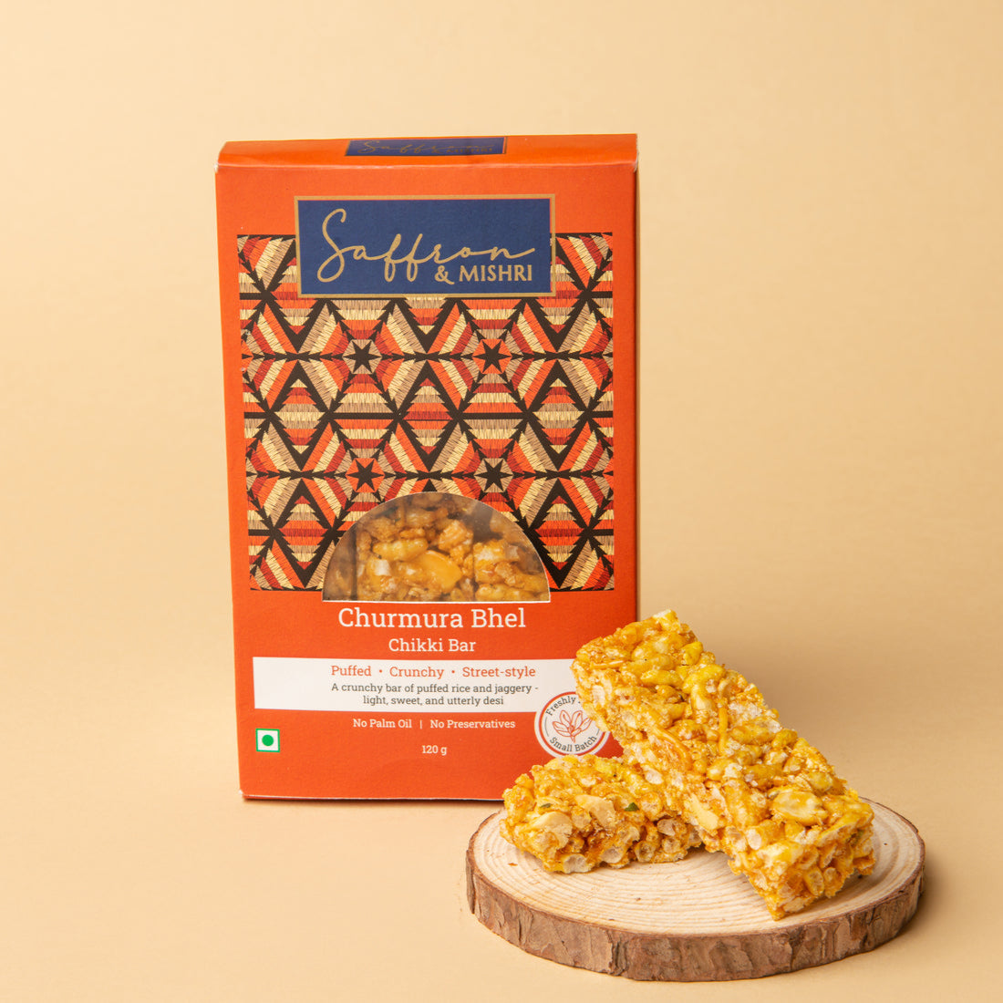 Churmura Bhel Chikki Bar