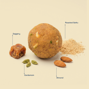 Sattu Jaggery Laddu