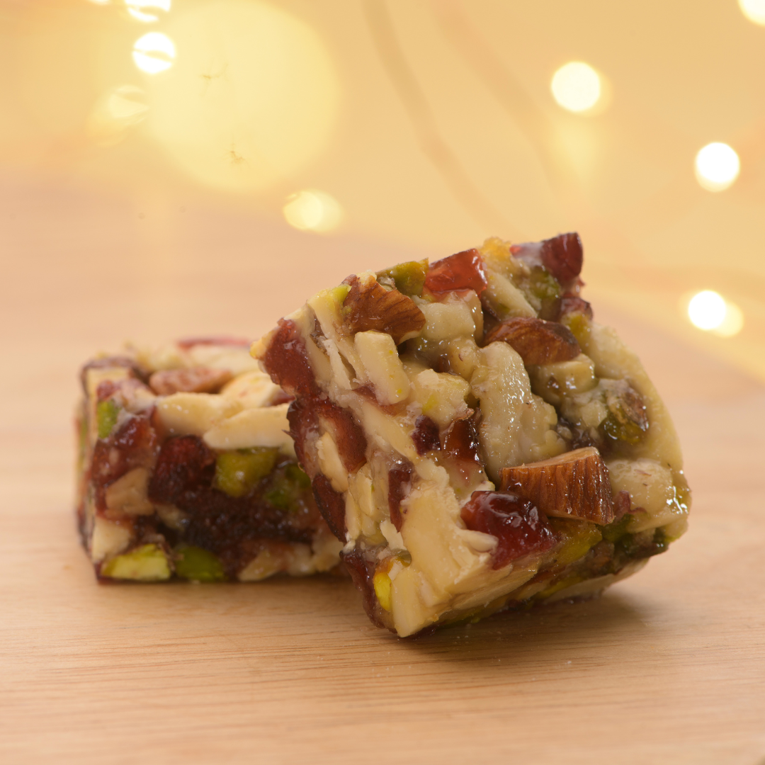 Cranberry Burfi