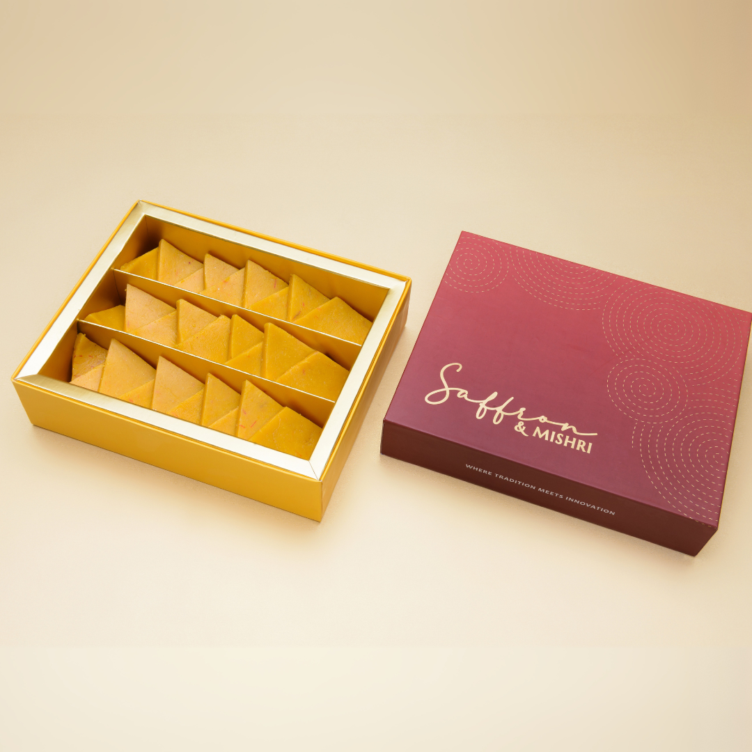 Kesar Kaju Katli