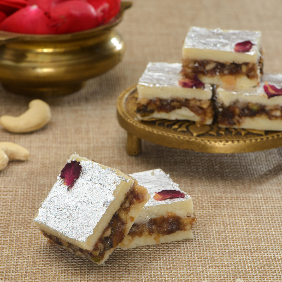Pushkari Gulkand Barfi