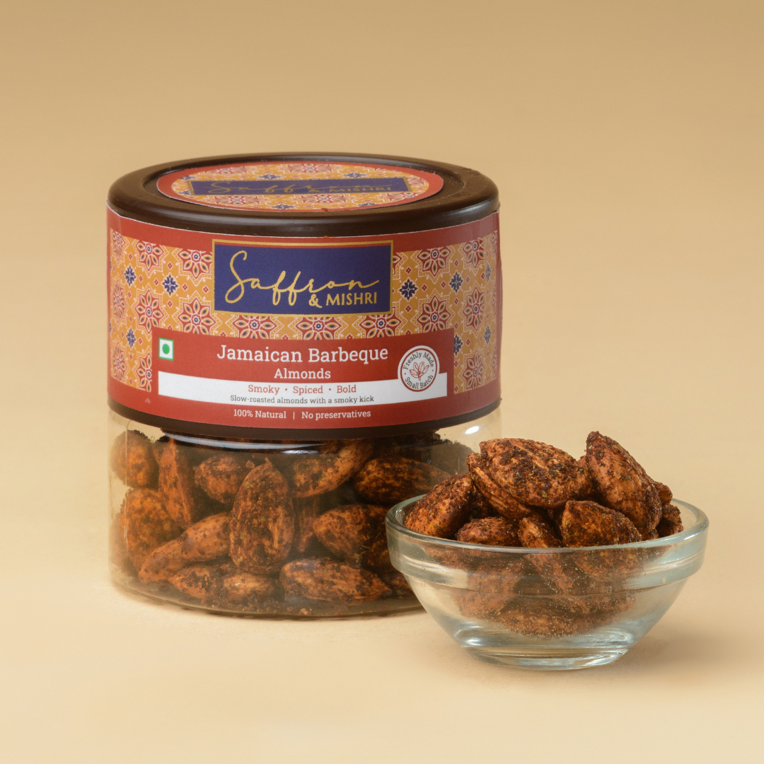 Jamaican BBQ Almonds